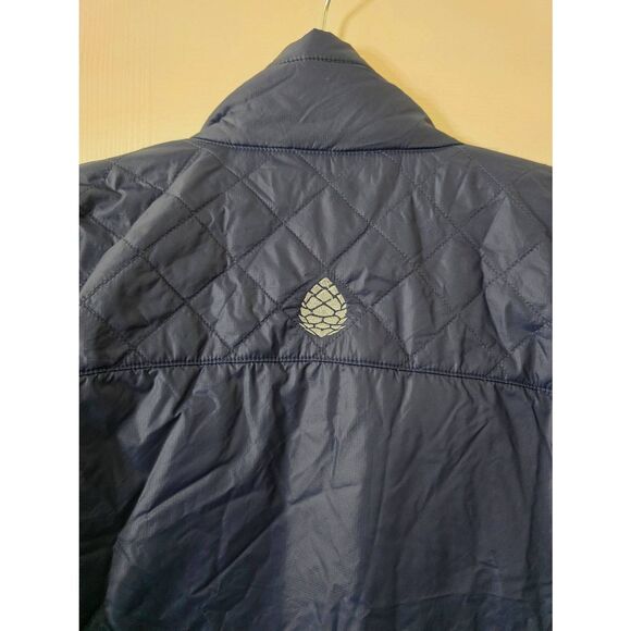 STIO Women's Skycrest Insulated Snap Shirt S with customized logo NWT - Picture 6 of 10